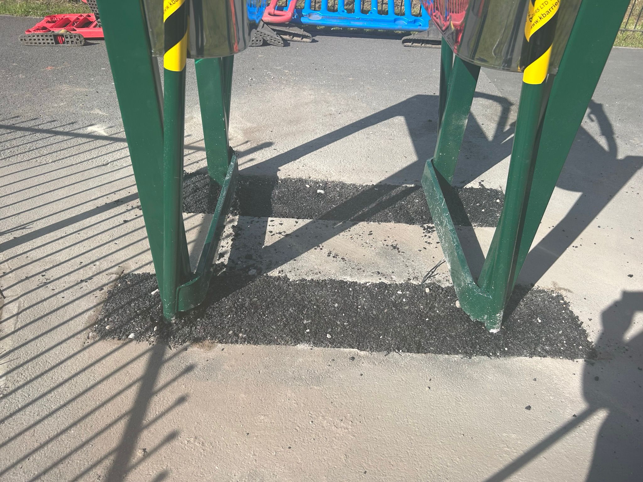 Commercial premises security fencing